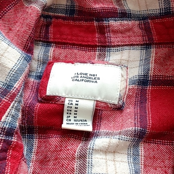 Plaid flannel shirt - Picture 2 of 3